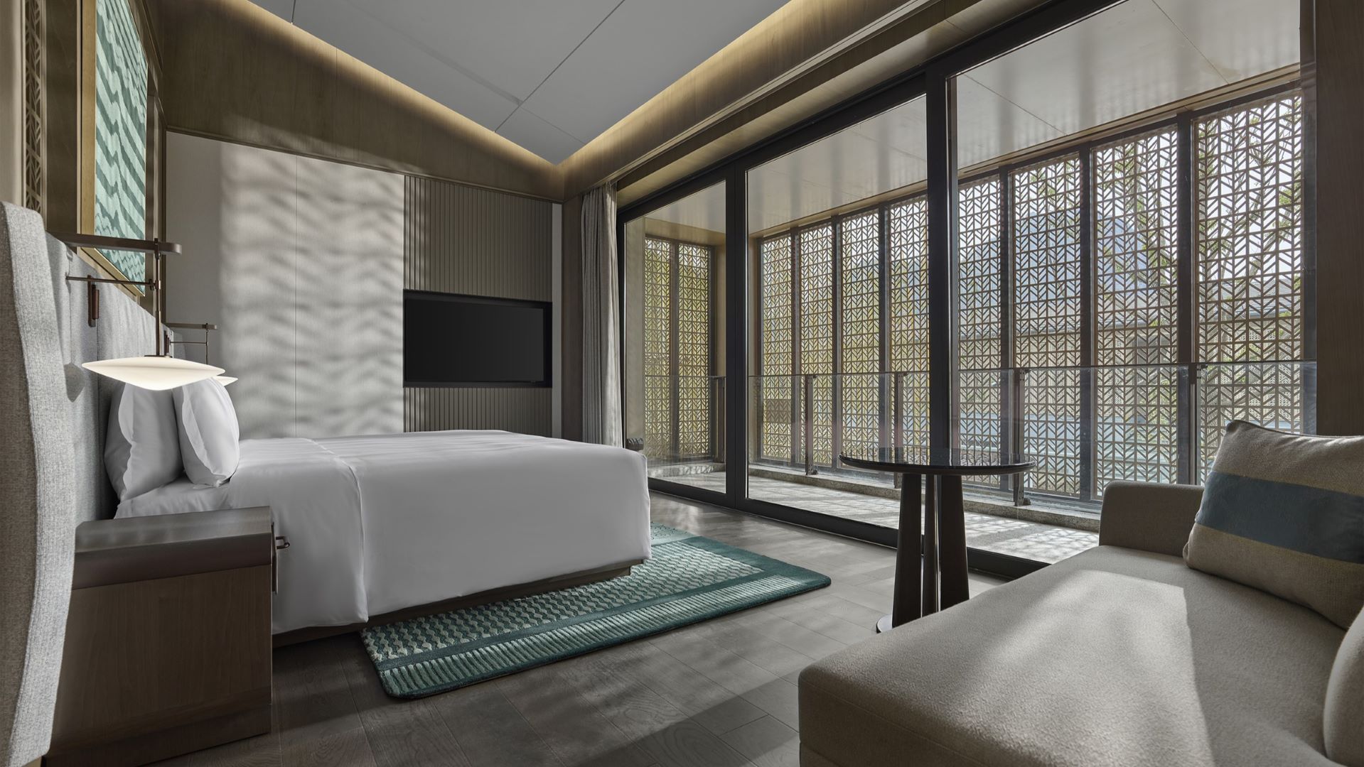 BTCNSS 翠悦别院卧室Garden View Suite